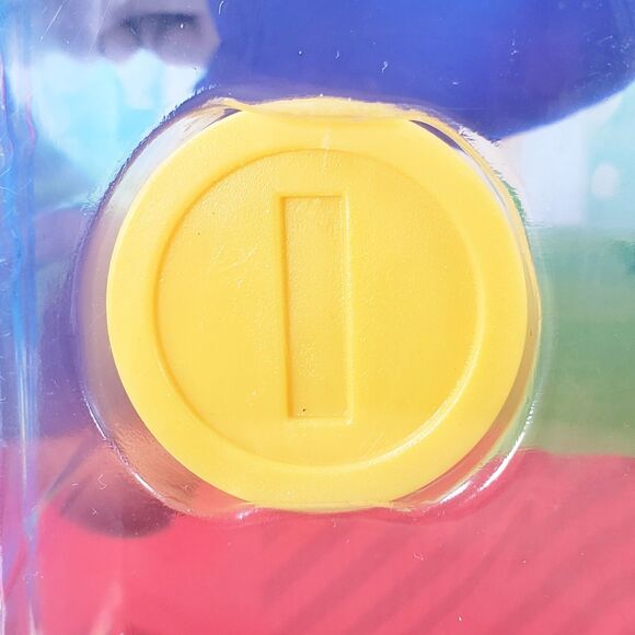 Jakks Pacific Super Mario Boo 4" w/ Gold Coin Nintendo Collectible Figure New - Picture 10 of 10